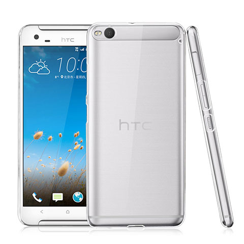 Funda Dura Cristal Plastico Rigida Transparente para HTC One X9 Claro