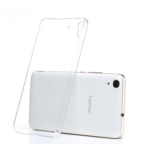 Funda Dura Cristal Plastico Rigida Transparente para Huawei Y6 Claro