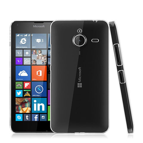 Funda Dura Cristal Plastico Rigida Transparente para Microsoft Lumia 640 XL Lte Claro