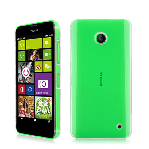 Funda Dura Cristal Plastico Rigida Transparente para Nokia Lumia 635 Claro