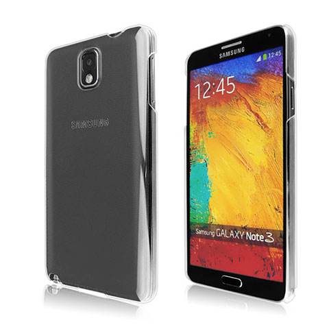Funda Dura Cristal Plastico Rigida Transparente para Samsung Galaxy Note 3 N9000 Claro