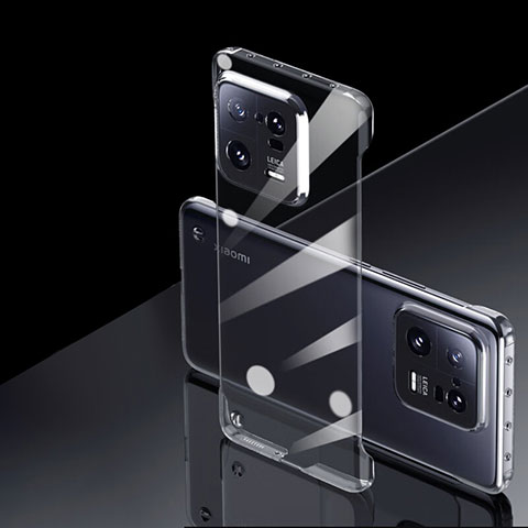 Funda Dura Cristal Plastico Rigida Transparente para Xiaomi Mi 13 Pro 5G Negro