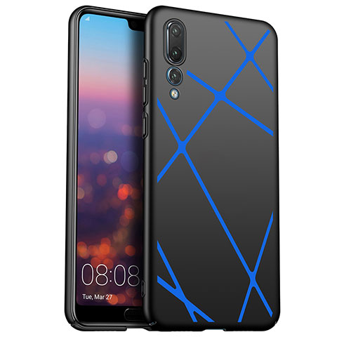 Funda Dura Plastico Rigida Carcasa Line para Huawei P20 Pro Negro