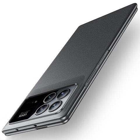 Funda Dura Plastico Rigida Carcasa Mate Frontal y Trasera 360 Grados YK1 para Xiaomi Mix Fold 3 5G Negro
