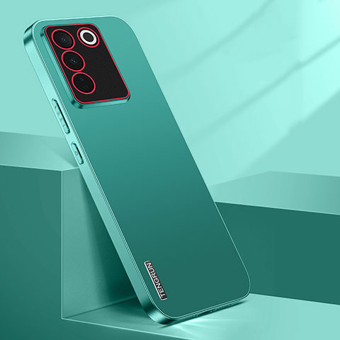 Funda Dura Plastico Rigida Carcasa Mate JL1 para Vivo V27 Pro 5G Verde