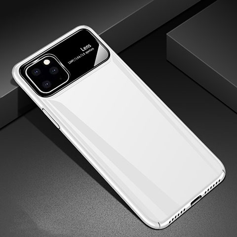 Funda Dura Plastico Rigida Carcasa Mate M01 para Apple iPhone 11 Pro Blanco