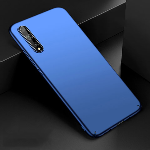 Funda Dura Plastico Rigida Carcasa Mate M01 para Huawei Enjoy 10S Azul