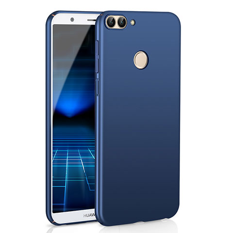Funda Dura Plastico Rigida Carcasa Mate M01 para Huawei Enjoy 7S Azul