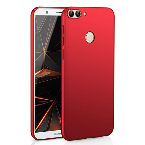 Funda Dura Plastico Rigida Carcasa Mate M01 para Huawei Enjoy 7S Rojo