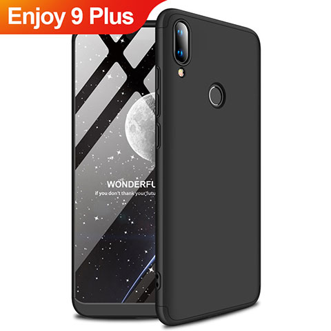 Funda Dura Plastico Rigida Carcasa Mate M01 para Huawei Enjoy 9 Plus Negro