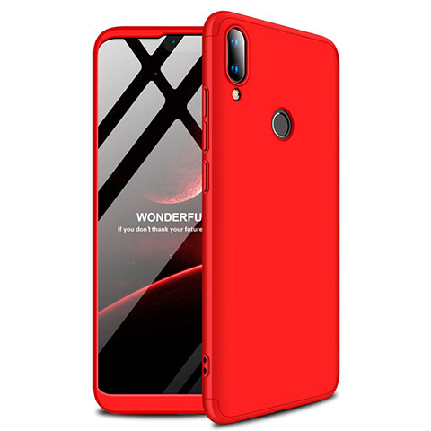 Funda Dura Plastico Rigida Carcasa Mate M01 para Huawei Enjoy 9 Plus Rojo