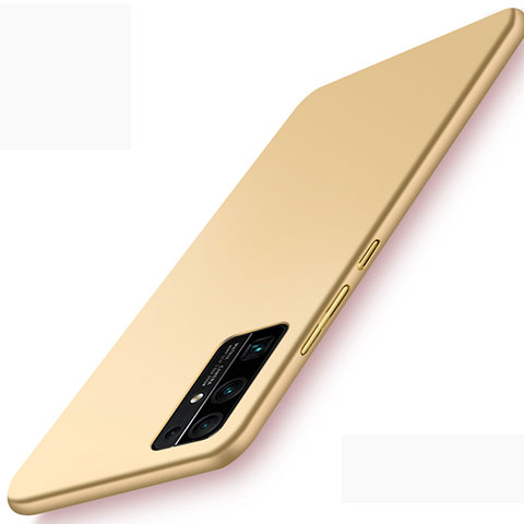 Funda Dura Plastico Rigida Carcasa Mate M01 para Huawei Honor 30 Oro