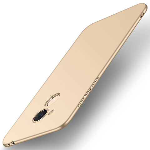 Funda Dura Plastico Rigida Carcasa Mate M01 para Huawei Honor 6C Pro Oro