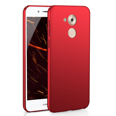 Funda Dura Plastico Rigida Carcasa Mate M01 para Huawei Honor 6C Rojo