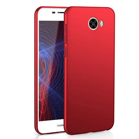 Funda Dura Plastico Rigida Carcasa Mate M01 para Huawei Honor Play 5 Rojo