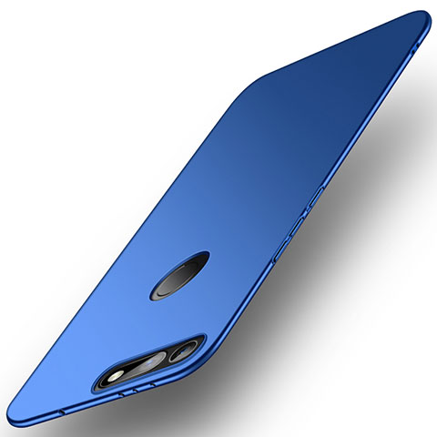 Funda Dura Plastico Rigida Carcasa Mate M01 para Huawei Honor V20 Azul