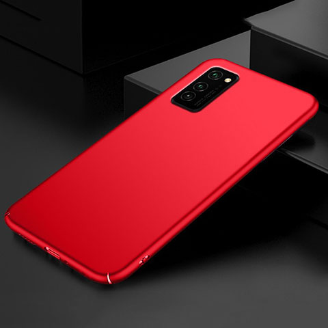 Funda Dura Plastico Rigida Carcasa Mate M01 para Huawei Honor View 30 Pro 5G Rojo