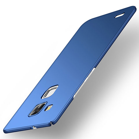 Funda Dura Plastico Rigida Carcasa Mate M01 para Huawei Mate 7 Azul