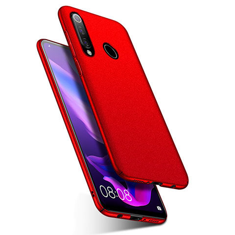 Funda Dura Plastico Rigida Carcasa Mate M01 para Huawei P30 Lite Rojo