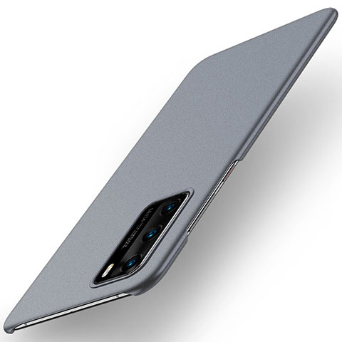 Funda Dura Plastico Rigida Carcasa Mate M01 para Huawei P40 Gris