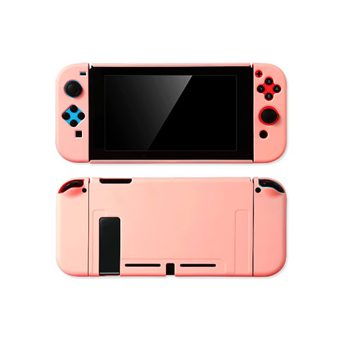 Funda Dura Plastico Rigida Carcasa Mate M01 para Nintendo Switch Rosa
