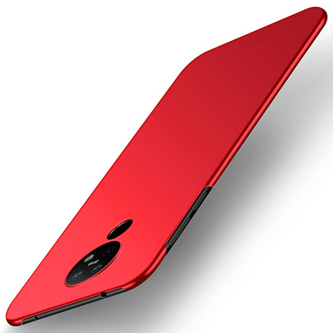 Funda Dura Plastico Rigida Carcasa Mate M01 para Nokia 6.2 Rojo