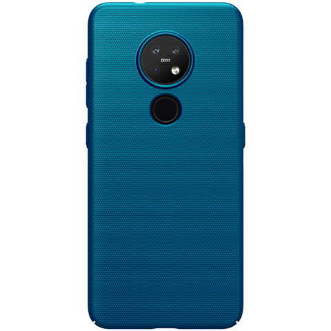 Funda Dura Plastico Rigida Carcasa Mate M01 para Nokia 7.2 Azul