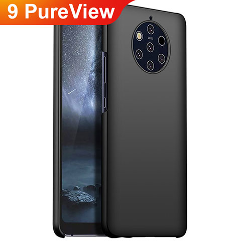 Funda Dura Plastico Rigida Carcasa Mate M01 para Nokia 9 PureView Negro