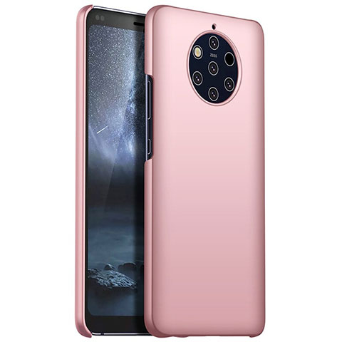 Funda Dura Plastico Rigida Carcasa Mate M01 para Nokia 9 PureView Oro Rosa
