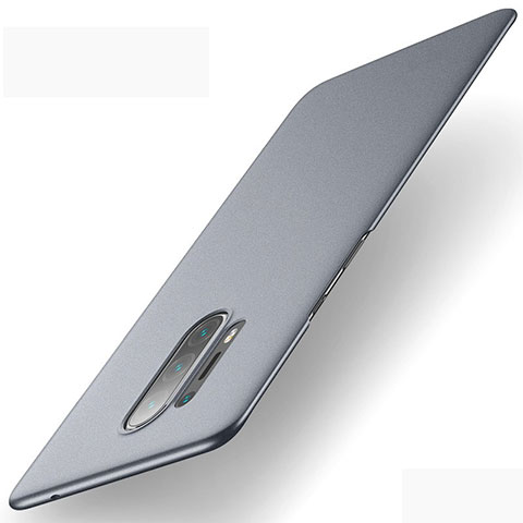 Funda Dura Plastico Rigida Carcasa Mate M01 para OnePlus 8 Pro Gris