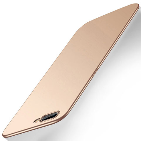 Funda Dura Plastico Rigida Carcasa Mate M01 para Oppo A12e Oro