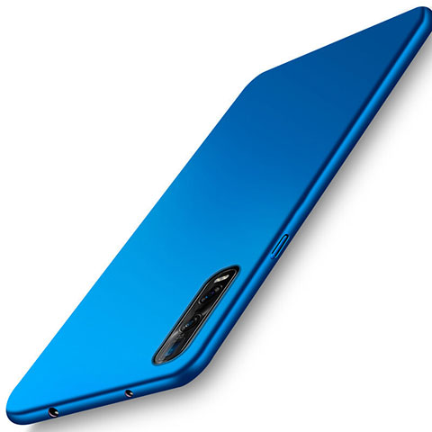 Funda Dura Plastico Rigida Carcasa Mate M01 para Oppo Find X2 Pro Azul