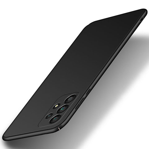 Funda Dura Plastico Rigida Carcasa Mate M01 para Samsung Galaxy A23 4G Negro