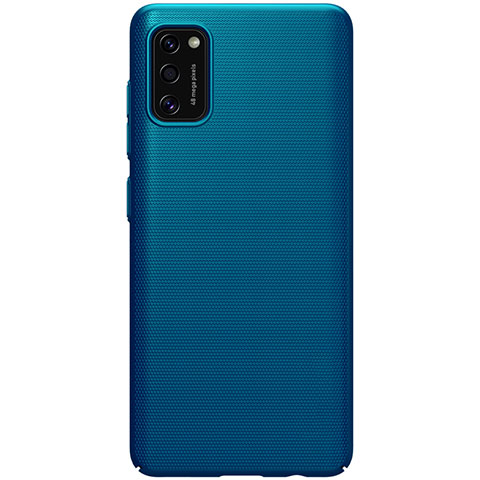Funda Dura Plastico Rigida Carcasa Mate M01 para Samsung Galaxy A41 Azul
