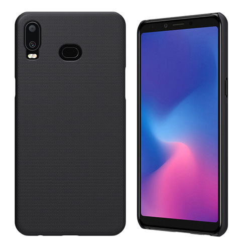 Funda Dura Plastico Rigida Carcasa Mate M01 para Samsung Galaxy A6s Negro