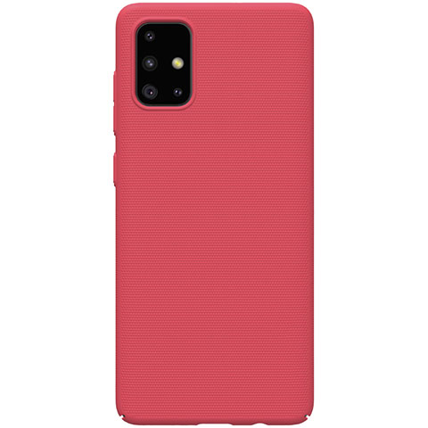Funda Dura Plastico Rigida Carcasa Mate M01 para Samsung Galaxy A71 5G Rojo