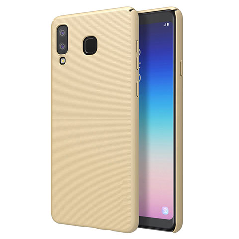 Funda Dura Plastico Rigida Carcasa Mate M01 para Samsung Galaxy A9 Star SM-G8850 Oro