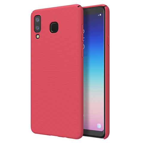 Funda Dura Plastico Rigida Carcasa Mate M01 para Samsung Galaxy A9 Star SM-G8850 Rojo