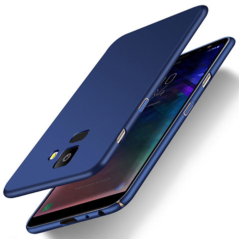 Funda Dura Plastico Rigida Carcasa Mate M01 para Samsung Galaxy J6 (2018) J600F Azul
