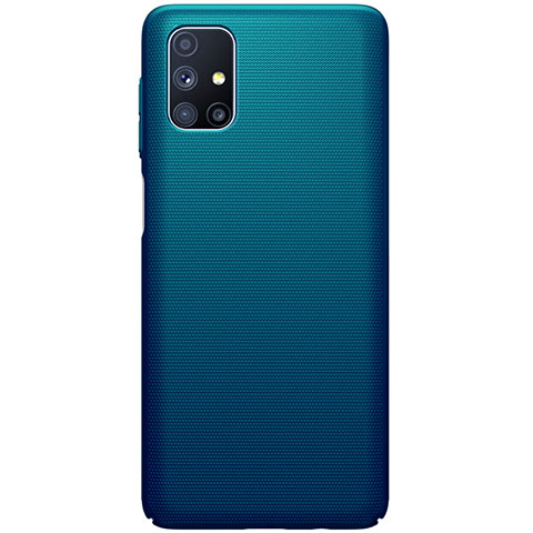 Funda Dura Plastico Rigida Carcasa Mate M01 para Samsung Galaxy M51 Azul