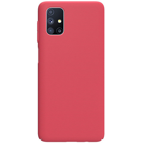 Funda Dura Plastico Rigida Carcasa Mate M01 para Samsung Galaxy M51 Rojo