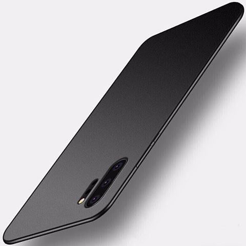 Funda Dura Plastico Rigida Carcasa Mate M01 para Samsung Galaxy Note 10 Plus 5G Negro