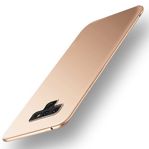 Funda Dura Plastico Rigida Carcasa Mate M01 para Samsung Galaxy Note 9 Oro