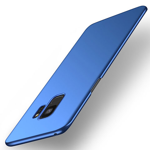 Funda Dura Plastico Rigida Carcasa Mate M01 para Samsung Galaxy S9 Azul