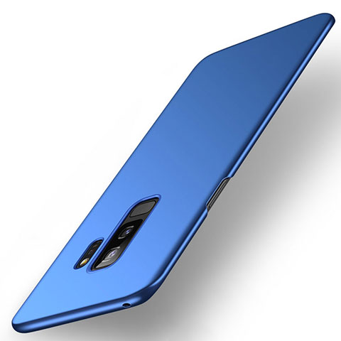 Funda Dura Plastico Rigida Carcasa Mate M01 para Samsung Galaxy S9 Plus Azul