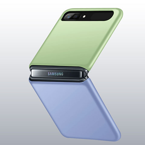 Funda Dura Plastico Rigida Carcasa Mate M01 para Samsung Galaxy Z Flip 5G Multicolor