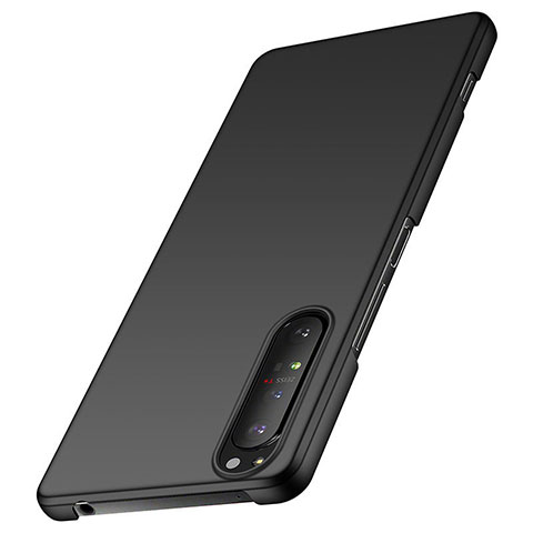 Funda Dura Plastico Rigida Carcasa Mate M01 para Sony Xperia 1 II Negro