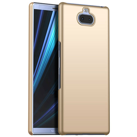 Funda Dura Plastico Rigida Carcasa Mate M01 para Sony Xperia 10 Oro