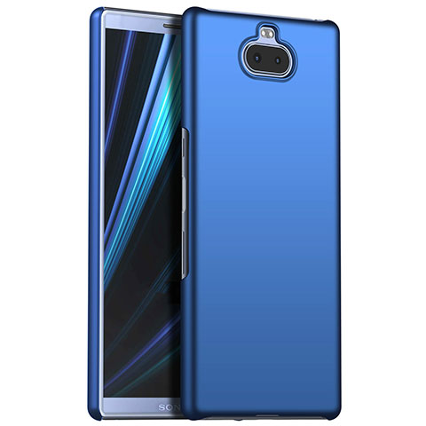 Funda Dura Plastico Rigida Carcasa Mate M01 para Sony Xperia 10 Plus Azul