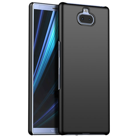 Funda Dura Plastico Rigida Carcasa Mate M01 para Sony Xperia 10 Plus Negro